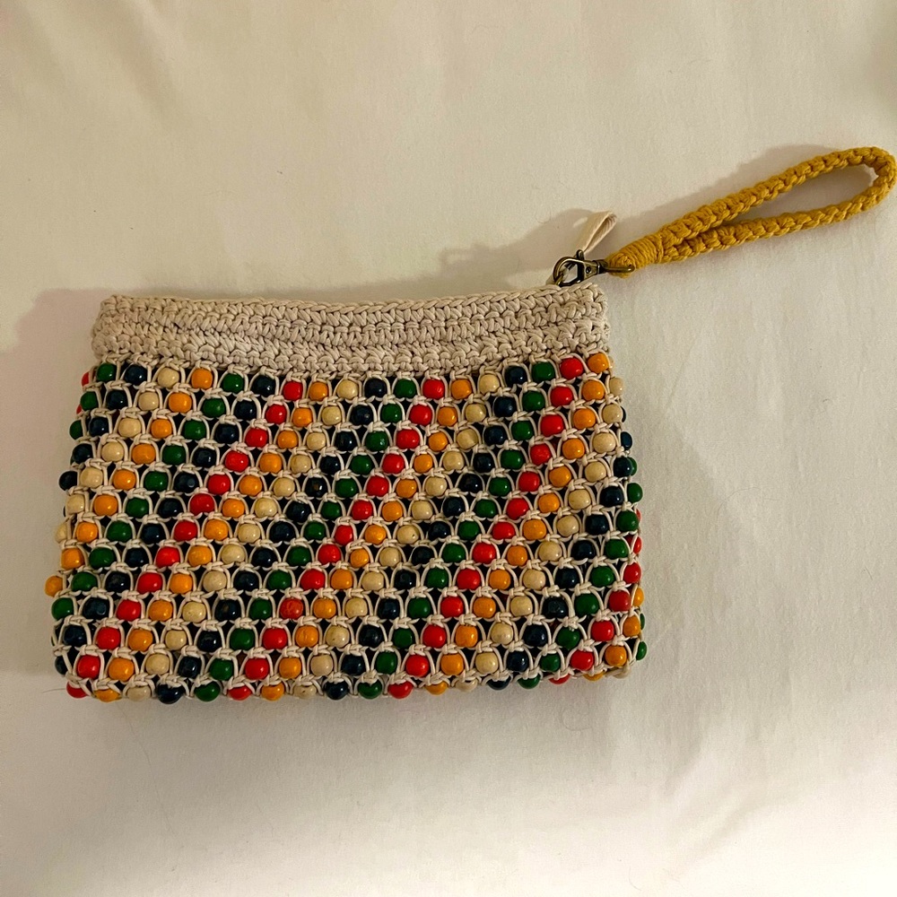 Madewell Beaded Clutch